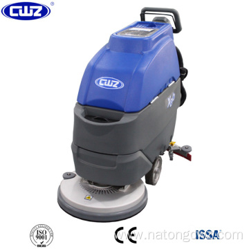 Easy operation small type floor scrubber dryer